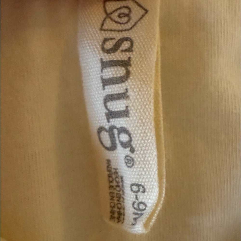 Snug Organic Ribbed Velvet Baby Shirt /Jacket| Cream | Size 6–9 Months - Picture 3 of 4